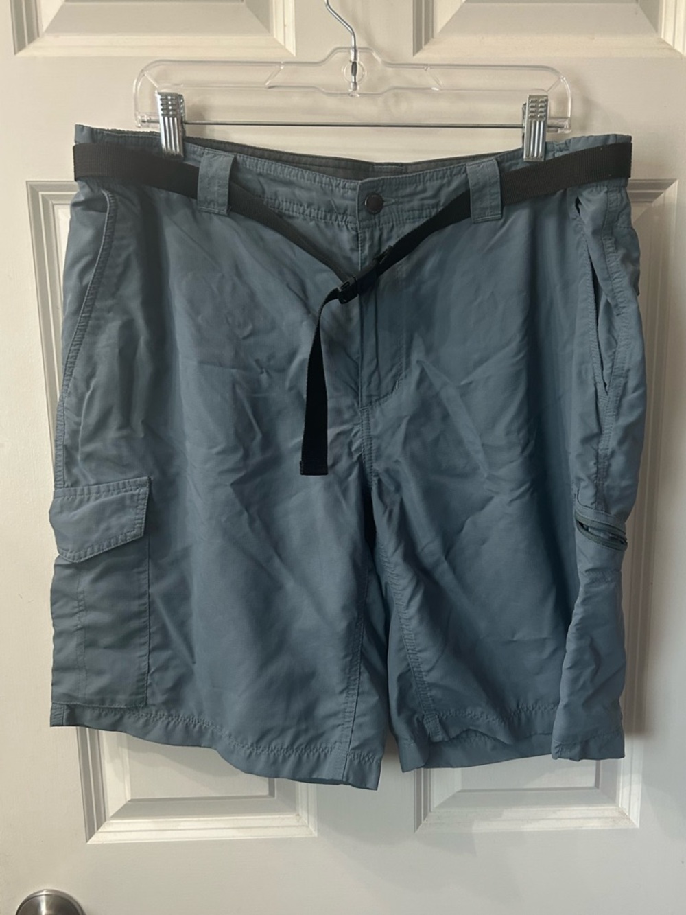 Columbia Men's Cargo Shorts - Slate Blue 38